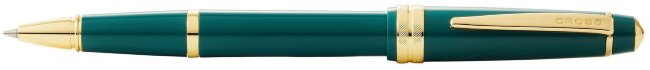 Ручка-роллер Cross Bailey Light Polished Green Resin and Gold Tone Ручка-роллер Cross Bailey Light Polished Green Resin and Gold Tone