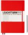 Записная книжка Leuchtturm Master A4+ (в клетку), 235 стр., твердая обложка, красная
