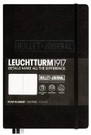 Записная книжка Leuchtturm Bullet Journal А5 (в точку), 250 стр., 80 г/м2, твердая обложка, черная