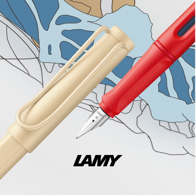 Чернильный роллер Lamy 320 Safari Special Edition 2022 Cream Чернильный роллер Lamy 320 Safari Special Edition 2022 Cream