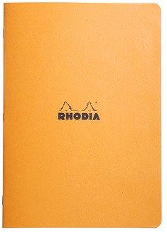 Тетрадь Rhodia Classic, A4, клетка, 80 г, оранжевый Тетрадь Rhodia Classic, A4, клетка, 80 г, оранжевый