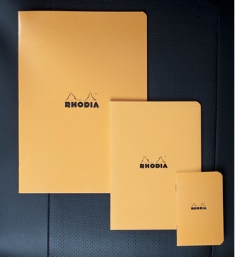 Тетрадь Rhodia Classic, A4, клетка, 80 г, оранжевый Тетрадь Rhodia Classic, A4, клетка, 80 г, оранжевый