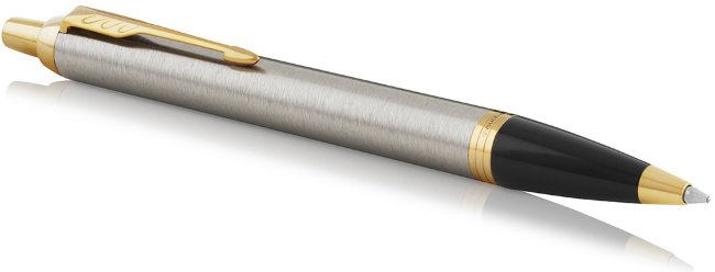 Ручка шариковая Parker IM Core K321, Brushed Metal GT Ручка шариковая Parker IM Core K321, Brushed Metal GT