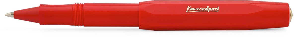 Ручка гелевая (роллер) Classic Sport 0.7мм красный корпус