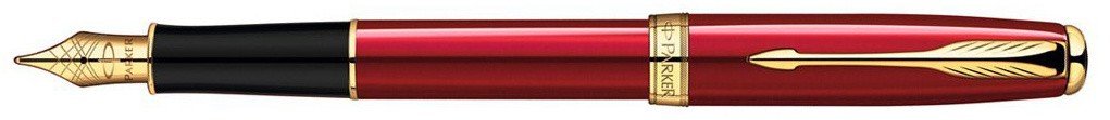 Перьевая ручка Parker Sonnet `13 F539, Red Laquer GT