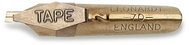 Перо Manuscript Tape 2мм бронзовое Перо Manuscript Tape 2мм бронзовое