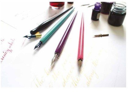 Набор для каллиграфии Manuscript Modern Calligraphy Oblique с чернилами Набор для каллиграфии Manuscript Modern Calligraphy Oblique с чернилами