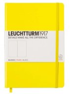 Записная книжка Leuchtturm A5 (нелинованная), 251 стр., твердая обложка, лимонная