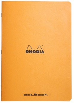 Тетрадь Rhodia Classic, A4, точка, 80 г, оранжевый Тетрадь Rhodia Classic, A4, точка, 80 г, оранжевый