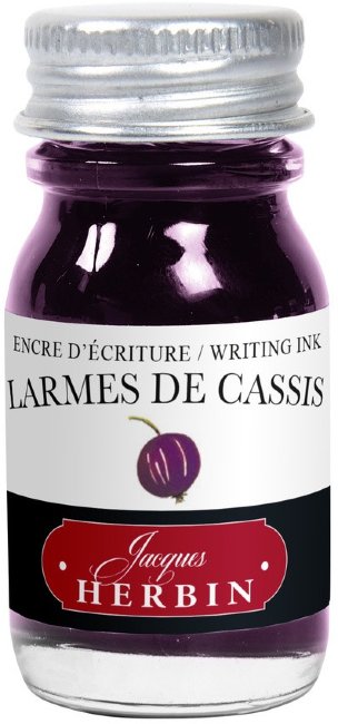 Чернила в банке Herbin, 10 мл, Larmes de cassis Пурпурный Чернила в банке Herbin, 10 мл, Larmes de cassis Пурпурный