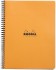 Тетрадь Rhodia 4 Colors Book на спирали, A4+, клетка, с разделителями, 80 г, оранжевый