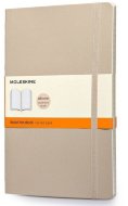 Блокнот Moleskine CLASSIC SOFT, линейка, бежевый