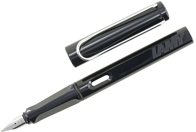 Перьевая ручка Lamy safari, черный Перьевая ручка Lamy safari, черный