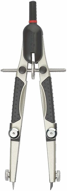 Циркуль Rotring Compact Geometry S0676570 17см регулировочный вал