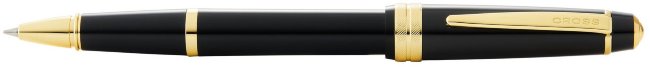Ручка-роллер Cross Bailey Light Polished Black Resin and Gold Tone Ручка-роллер Cross Bailey Light Polished Black Resin and Gold Tone
