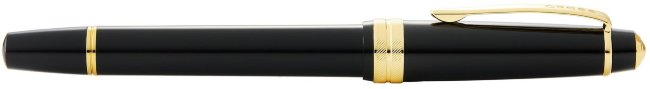 Ручка-роллер Cross Bailey Light Polished Black Resin and Gold Tone Ручка-роллер Cross Bailey Light Polished Black Resin and Gold Tone