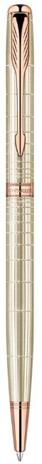 Шариковая ручка Parker Sonnet Slim `13 K435 Feminine Silver PGT Шариковая ручка Parker Sonnet Slim `13 K435 Feminine Silver PGT