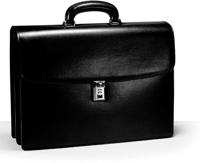 Портфель с 2 отделениями Aurora Torino, черный Портфель с 2 отделениями Aurora Torino, черный