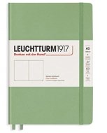 Записная книжка Leuchtturm A5 (нелинованная), 251 стр., твердая обложка, пастельно-зеленая