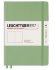 Записная книжка Leuchtturm A5 (нелинованная), 251 стр., твердая обложка, пастельно-зеленая