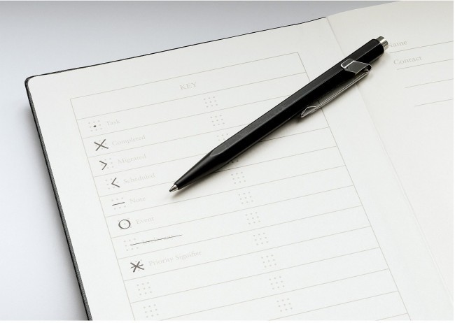 Записная книжка Leuchtturm Bullet Journal А5 (в точку), 250 стр., 80 г/м2, твердая обложка, нордически-синяя