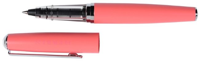 Чернильный мини-роллер Herbin, металл, коралловый с картриджем, F Чернильный мини-роллер Herbin, металл, коралловый с картриджем, F