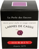 Чернила в банке Herbin, 30 мл, Larmes de cassis Пурпурный