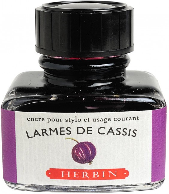Чернила в банке Herbin, 30 мл, Larmes de cassis Пурпурный Чернила в банке Herbin, 30 мл, Larmes de cassis Пурпурный
