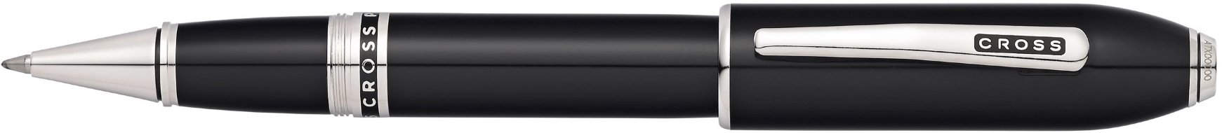Ручка-роллер Cross Peerless 125, Obsidian Black Lacquer