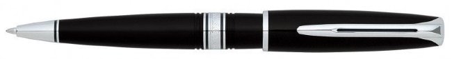 Шариковая ручка Waterman Charleston, Ebony Black CT Шариковая ручка Waterman Charleston, Ebony Black CT