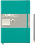 Записная книжка Leuchtturm Composition В5 (в линейку), 123 стр., мягкая обложка, изумрудная
