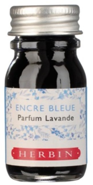Ароматизированные чернила в банке Herbin, 10 мл, Синий, Лаванда Ароматизированные чернила в банке Herbin, 10 мл, Синий, Лаванда