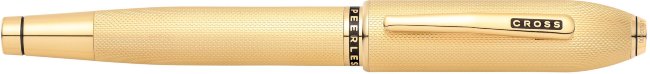 Ручка-роллер Cross Peerless 125, 23K Heavy Gold Plate Ручка-роллер Cross Peerless 125, 23K Heavy Gold Plate