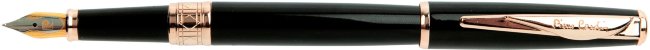 Перьевая ручка Pierre Cardin Secret черный лак, розовое золото Перьевая ручка Pierre Cardin Secret черный лак, розовое золото