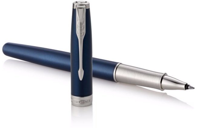 Ручка-роллер Parker Sonnet Core T539, Subtle Blue Lacquer CT Ручка-роллер Parker Sonnet Core T539, Subtle Blue Lacquer CT