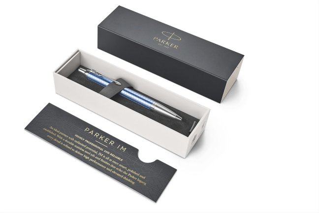 Ручка шариковая Parker IM Premium K322, Blue CT