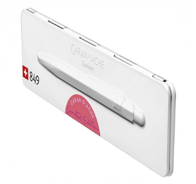 Ручка шариковая Carandache Office 849 Claim your style, розовый матовый, подарочная коробка Ручка шариковая Carandache Office 849 Claim your style, розовый матовый, подарочная коробка