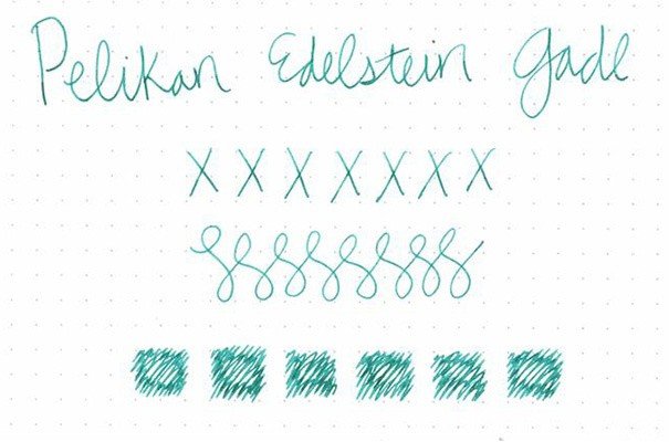 Флакон с чернилами для ручек перьевых Pelikan Edelstein EIG Jade, светло-зеленый, 50 мл