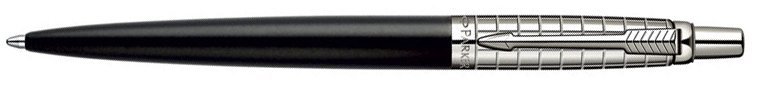 Шариковая ручка Parker Jotter Premium K172, Satin Black SS Chiseled