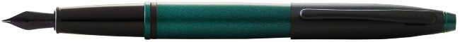 Перьевая ручка Cross Calais Matte Green and Black Lacquer