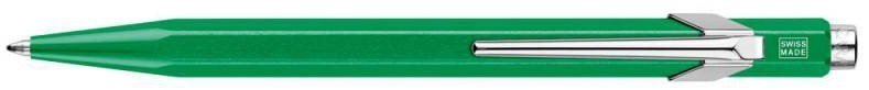 Ручка шариковая Carandache POPLINE Metal-X, зеленая