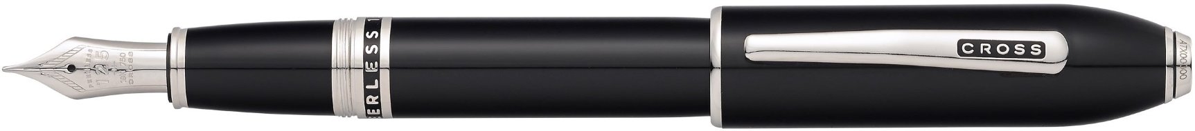 Перьевая ручка Cross Peerless 125, Obsidian Black Lacquer
