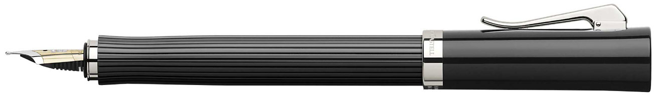 Перьевая ручка Graf von Faber-Castell Intuition Ribbed Black