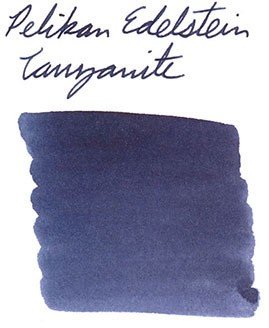 Флакон с чернилами для ручек перьевых Pelikan Edelstein EIBS Tanzanite, темно-синий,  50 мл Флакон с чернилами для ручек перьевых Pelikan Edelstein EIBS Tanzanite, темно-синий,  50 мл