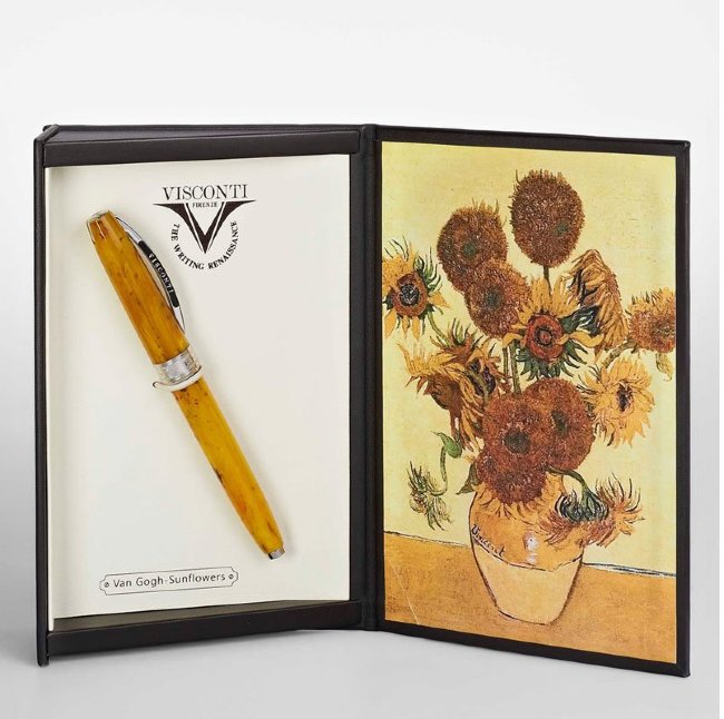 Ручка эко-роллер Visconti Van Gogh 2011 (Подсолнухи)
