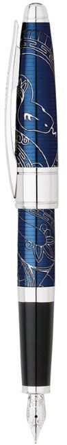 Перьевая ручка Cross Apogee Snake Year 2013 (Special Edition), Blue Laquer Перьевая ручка Cross Apogee Snake Year 2013 (Special Edition), Blue Laquer