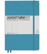 Записная книжка Leuchtturm A5 (нелинованная), 251 стр., твердая обложка, нордически-синяя
