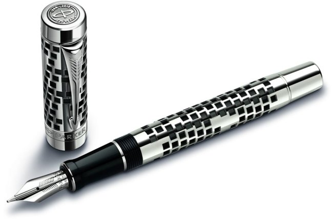 Перьевая ручка Parker Duofold Senior 125th Anniversary Limited Edition F100 Перьевая ручка Parker Duofold Senior 125th Anniversary Limited Edition F100