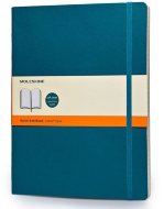 Блокнот Moleskine CLASSIC SOFT, линейка, бирюзовый