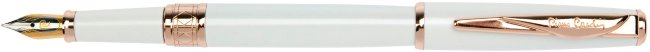 Перьевая ручка Pierre Cardin Secret белый лак, розовое золото Перьевая ручка Pierre Cardin Secret белый лак, розовое золото
